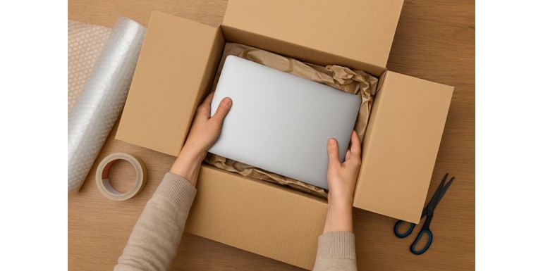 Jak zapakować laptopa do wysyłki?
